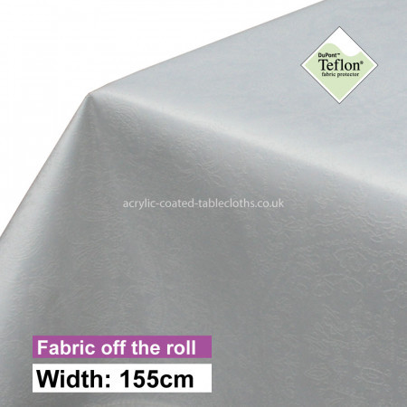 Vienna White Acrylic Coated Fabric