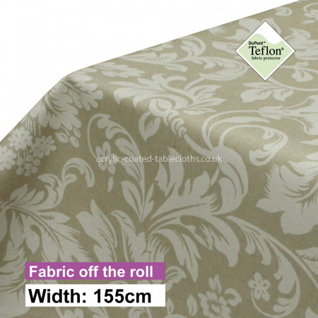 Opera Beige Dot Acrylic Coated Fabric