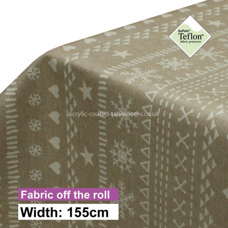 Scandic White Dot Acrylic Coated Fabric