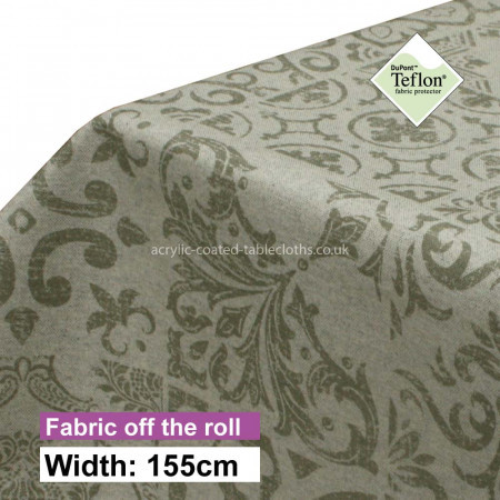Medina Olive Acrylic Coated Fabric