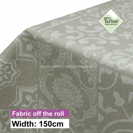 Medina White Acrylic Coated Fabric