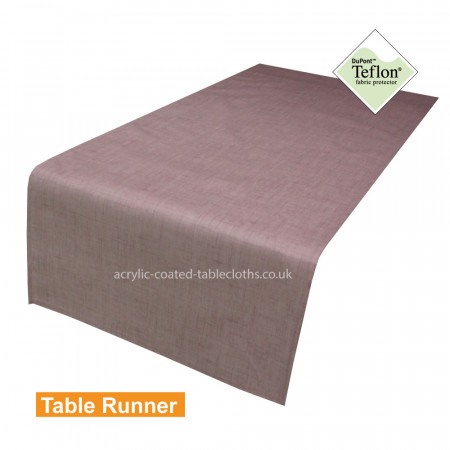 Symphony Petal Acrylic Coated Table Runner