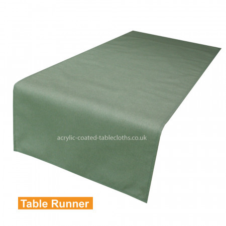 Maison Seafoam Acrylic Coated Table Runner
