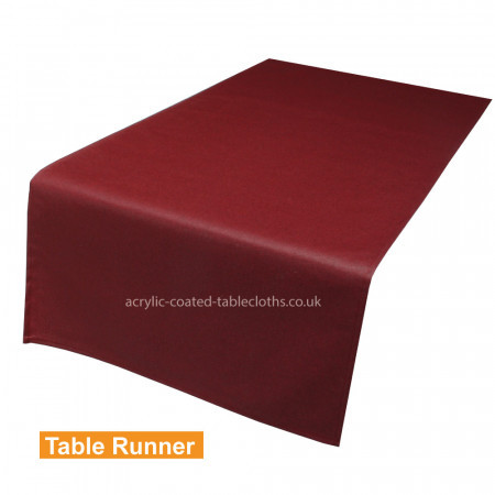 Maison Bordeaux Acrylic Coated Table Runner