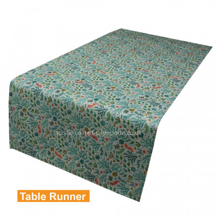 Barrier Reef Acrylic Coated Table Runner