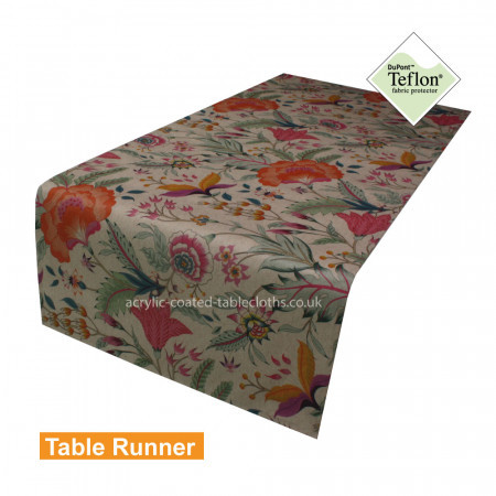 Sanderson Hot Acrylic Coated Table Runner