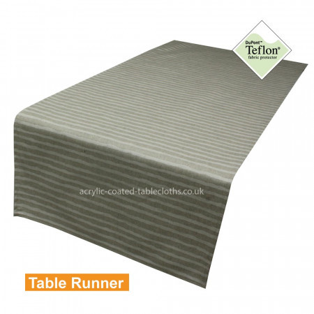 Lovely Lines Acrylic Coated Table Runner