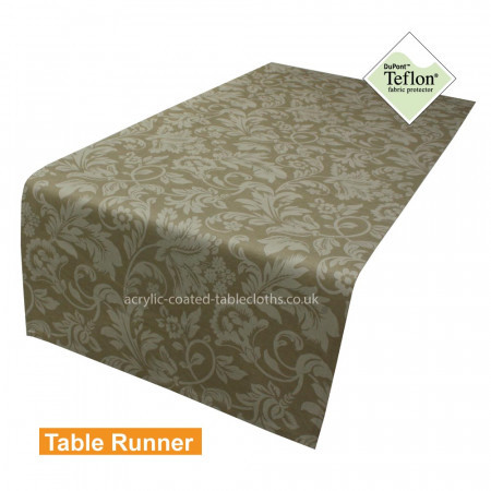 Opera Beige Acrylic Coated Table Runner