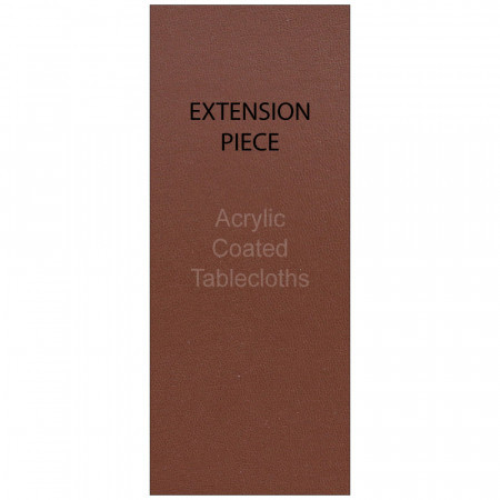 Rectangle Extension Brown Table Felt