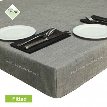 Fitted Tablecloth Symphony Grey