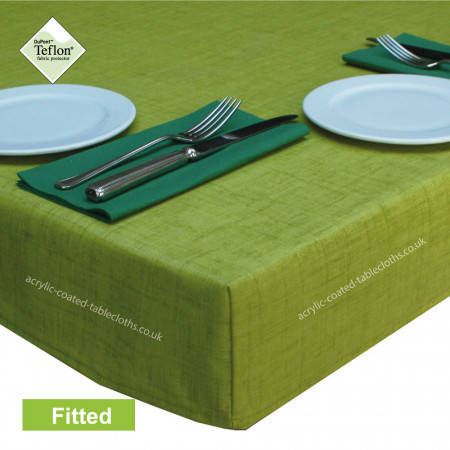 Fitted Tablecloth Symphony Evergreen