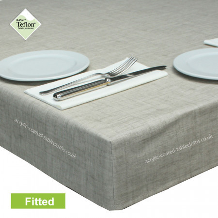Fitted Tablecloth Symphony Pebble
