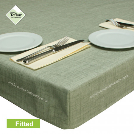 Fitted Tablecloth Symphony Soft Green