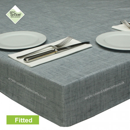 Fitted Tablecloth Symphony Blue Steel