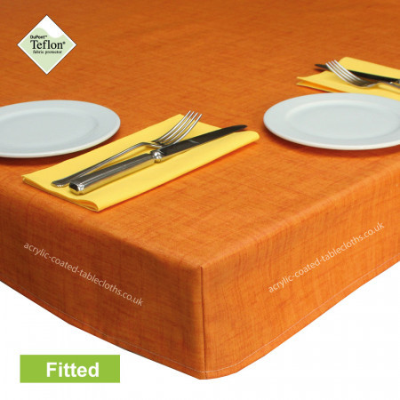 Fitted Tablecloth Symphony Orange
