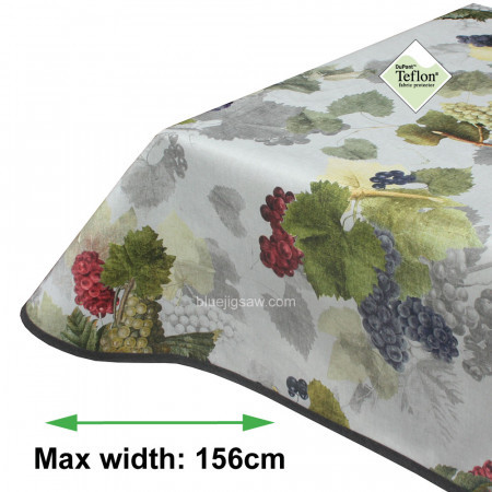 Vineyard Acrylic Coated Tablecloth with Teflon