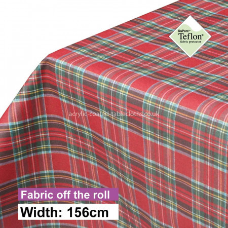 Aberdeen Tartan Acrylic Coated Fabric