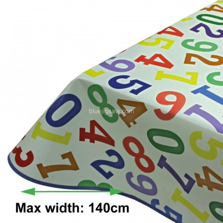 Learn To Count Vinyl PVC Tablecloth