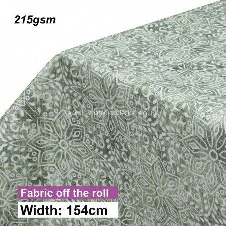 Cadiz Green Acrylic Coated Fabric
