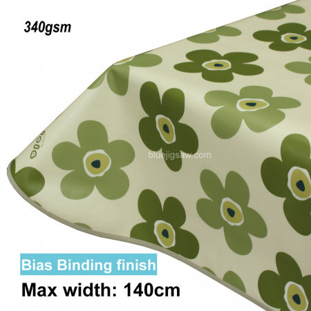 Lola PVC Tablecloth Small Flower Moss