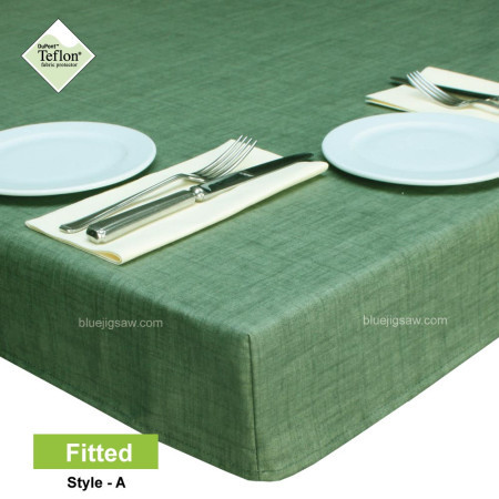 Fitted Wipeclean Tablecloth Symphony Douglas Green