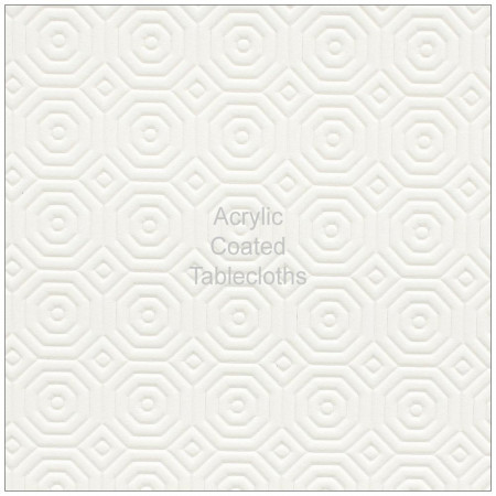 Square White Table Protector