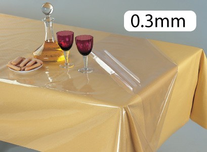 Clear Table Protector PVC Circle 300micron
